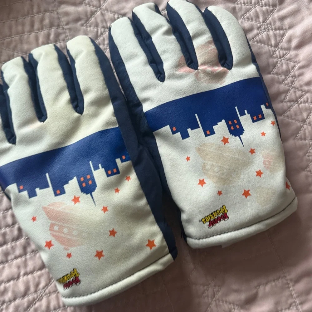 Freezy Freakies Kids Cityscape Winter Gloves
